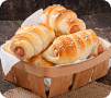 Sausage bread rolls