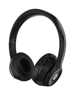 headphones in black color